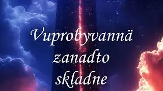 Випробування занадто сладне 201-433 ч 1'5