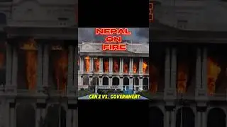 Nepal Gen Z Protests After Social Media Ban | Kathmandu Erupts, PM Resigns #shorts #nepal