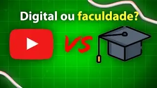 Fazer faculdade ou Virar Youtuber? (Minha opini&atilde;o) 
