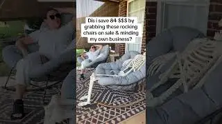 Grand patio outdoor rocking chair