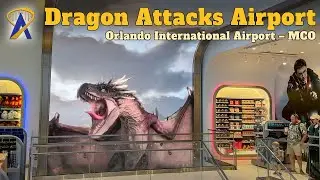 Dragon from Harry Potter Attacks Gift Shop in Orlando Airport &ndash; MCO