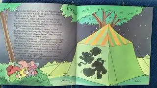 The Popples Camp-Out Caper book on cassette tape