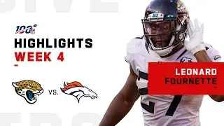 Leonard Fournette Devastates Broncos w/ 245 Total Yds | NFL 2019 Highlights