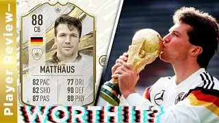 CM or CB?! INSANE 88 Rated Base ICON Lothar Matthaus Player Review! FIFA 23 Ultimate Team