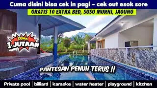 Villa mewah tapi murah !! Fasilitas lengkap harga 1 jutaan di Puncak Bogor | Villa Kayana Puncak