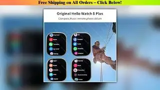 New Smartwatch Official Original Hello Watch 5 Plus ULTRA 3 49mm HD AMOLED 4G ROM NFC GPT Compass