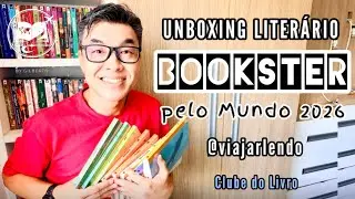 Unboxing Bookster Pelo Mundo 2026: 12 pa&iacute;ses, 12 hist&oacute;rias #unboxingliter&aacute;rio #viajarlendo #livros 