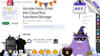 Arcade Hero: Enter the Cloud Run functions Storage | #2025 | #ARC236 |#qwiklabs |#Solution