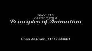 Principles of Animation: Bouncing Ball and Flour Sack