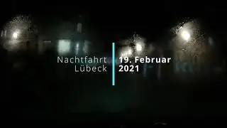 Lübeck, Germany - Nachtfahrt im Smart 451 ED3 Electric Drive