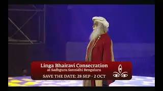 Historic Announcement: Sadhguru Reveals 5-Day Consecration in Bengaluru!