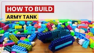Satisfying DIY Army Tank ASMR/building blocks/lego building blocks #asmr#buildingblocks #toys