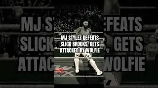 MJ Stylez defeats Slick Brooks, Gets ATTACKED by Wolfie 👱🏻&zwj;♂️🐺 #ACWAPEX #FightGames