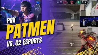 Реакция комментаторов на матч PRX PatMen 1v3 CLUTCH против G2 | VCT Masters Toronto 2025