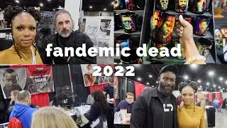 meeting mercer + walk the floor with me | fandemic dead 2022 DAY 1 vlog