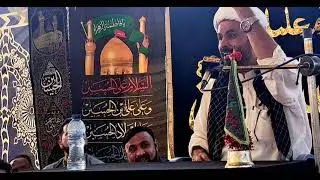 Allama Sain Bux Manazri at Majlis e aza village Syed hameed Afzal Shah 2025