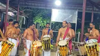 Double Thayambaka | തൃത്താല പെരുമ ആറങ്ങോട്ടുകര ശിവൻ & ചെർപ്പുളശ്ശേരി രാജേഷ് 🔥 #krishnakdm #shorts 