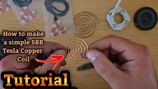 Я покажу вам, как сделать простую и эффективную медную катушку Tesla SBB! Плюс, БОЛЬШЕ ИНФОРМАЦИИ...