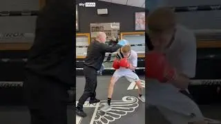Boxing legend Ricky Hatton posted training videos on his social media days before his death #skynews