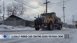 Can plows work around odd-even parking violators?