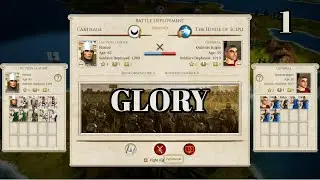 GLORY TO CARTHAGE!!! Total War ROME REMASTERED: Carthage Campaign part 1