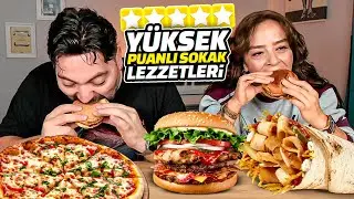 YÜKSEK PUANLI SOKAK LEZZETLERİNİ DENEDİK!