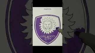𝗢𝗿𝗹𝗮𝗻𝗱𝗼 𝗖𝗶𝘁𝘆 🟣 #satisfying #art #soccer #drawing #football #messi #asmr #coloring #sleep #therapy