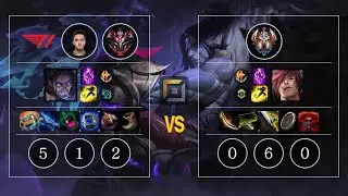 T1 Closer Sylas vs Sett Top - KR GrandMaster Patch 10.10