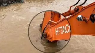 Hitachi Excavators Work In Vulnerable Sand Mining Sites