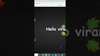 falling leaf's CSS animation #leaf #animation #css #virancode