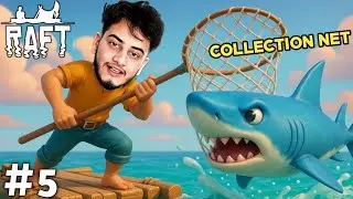 FINALLY WE MADE COLLECTION NET IN RAFT SURVIVAL 🌊!!