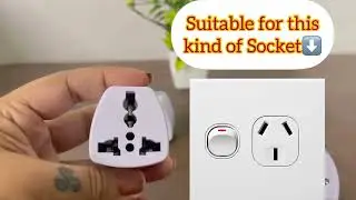 Best Type I Travel Plug for Australia, New Zealand & China | Universal Travel Adapter