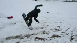 landing on my neck on a 360 :)