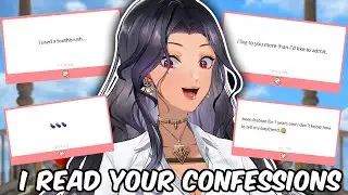 I READ CHAT'S DARKEST CONFESSIONS!📕🤐⛓⛪【NIJISANJI EN | Scarle Yonaguni】