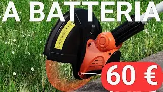 Provo un tagliabordi a batteria (AIVOLT) da 60 Euro!