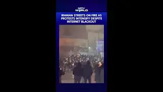 Iran Protests | Tehran Streets Set Ablaze as Anti-govt Protests Intensify Despite Internet Blackout
