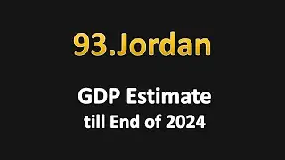 Jordan GDP Estimate till End of 2024