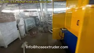LLDPE layflat hose production equipment
