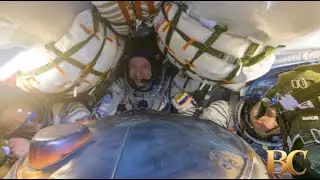 Астронавт НАСА и два российских космонавта вернулись на Землю с космической станции