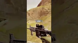 Этот самодельный М4 переносился