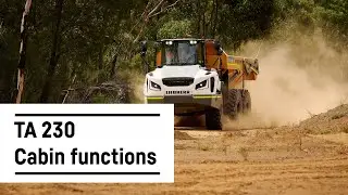 TA 230 Cabin functions & control | Liebherr