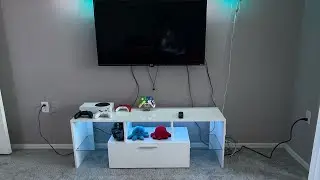 LED TV stand from Amazon ! *easy build*