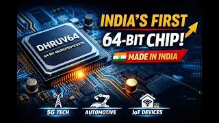 DHRUV64: India&rsquo;s First Indigenous 64-Bit Microprocessor Explain. #DHRUV64#Dhruv64Processor#viralvide
