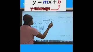 Escribir ecuaciones de rectas en forma pendiente-ordenada al origen #problemasb&aacute;sicos #matem&aacute;tica...
