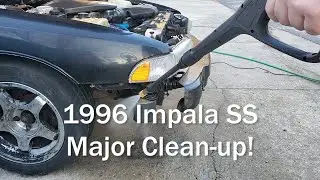 96 Chevy Impala SS | Bumper, Wheels, Engine Cradle Clean-Up