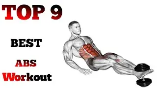 Top 9 Best Abs & Core Exercises💥 | Flat Belly & Strong Core Workout at Home/Gym #abs #absworkout#gym