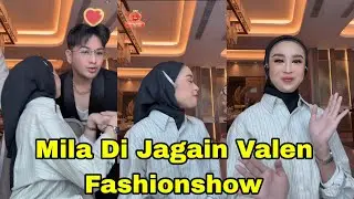 LIVE MILA DI JAGAIN VALEN ACARA FASHIONSHOW 