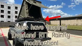 Вдохновленная модификация палатки Overland Roof Top с тентом!