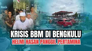 Antrean BBM Bengkulu Mengular, Gubernur Helmi Hasan Langsung Panggil Pertamina