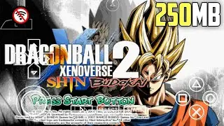 [NEW] DRAGON BALL XENOVERSE 2 PPSSPP ISO MOD ANDROID WITH PERMANENT MENU | DBZ TTT MOD PSP